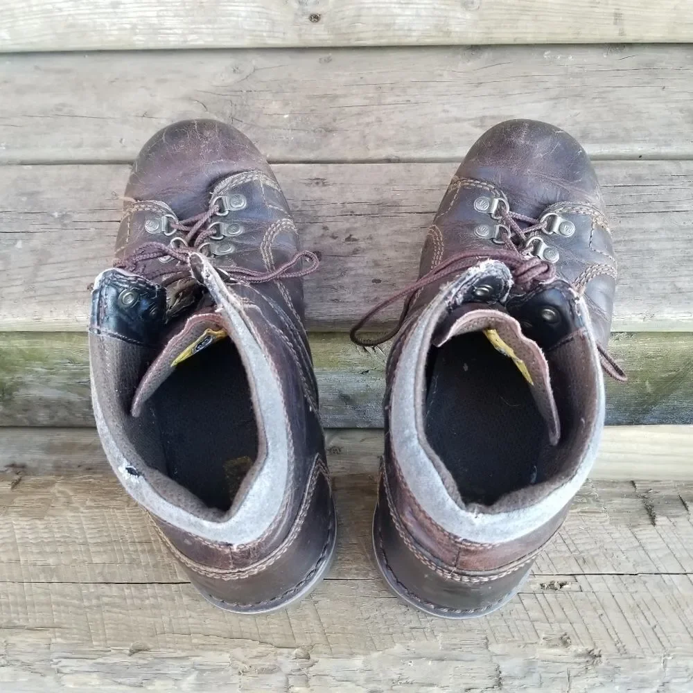 CAT P73592 - Blackbriar Mid Soft Toe Work Boots Brown‎ Leather Size Men's 11